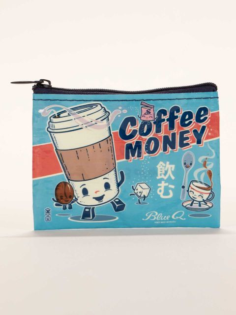 Image of BlueQ - Coffee Money  - Coin Purse BLUEQ
